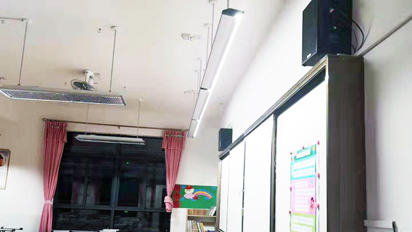 智多多客户案例：广西两县城样板房教室照明改造