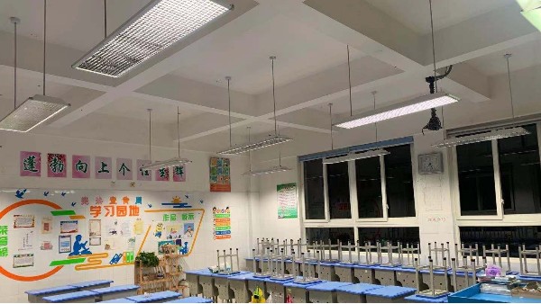 教室完成符合国家标准的照明改造！为学生视力健康保驾护航