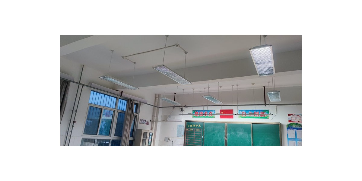 案例｜嵩县思源实验学校打造优质照明光环境，送上护眼灯光开启新学期